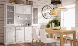 Aparador librería fabricado en madera Ref MCJI10061