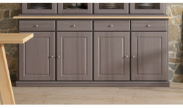 Aparador Vitrina fabricado en madera Ref MCJI10063