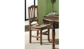 Silla de estilo provenzal fabricada en madera de pino Ref MCJI10079