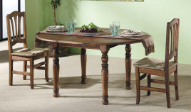 Silla de estilo provenzal fabricada en madera de pino Ref MCJI10079