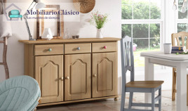 Aparador provenzal en madera de Pino en diferentes tamaños Ref MCJI10040