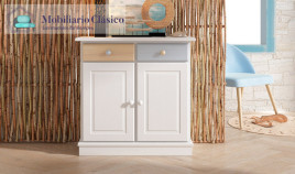 Taquillón estilo provenzal fabricado en madera de Pino Ref MCJI10050