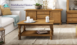 Mueble televisión provenzal fabricado en madera Ref MCJI10053