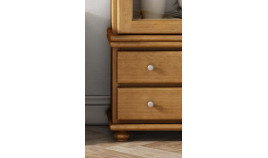 Vitrina provenzal fabricada en madera de Pino Ref MCJI10054