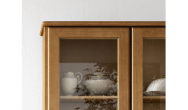 Vitrina provenzal fabricada en madera de Pino Ref MCJI10054