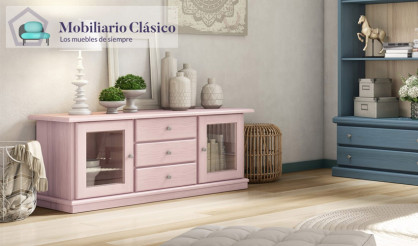 Mueble televisión de madera Ref MCJI10069