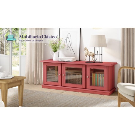 Mueble televisión fabricado en madera Ref MCJI10071