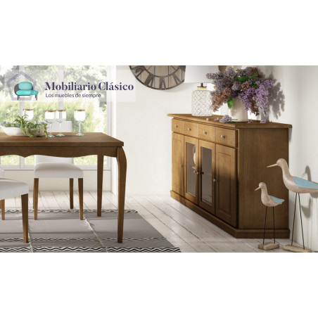 Aparador de madera de Pino Ref MCJI10073