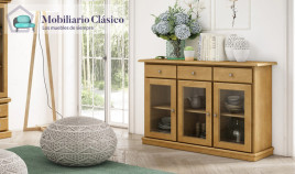 Aparador de madera de Pino Ref MCJI10076