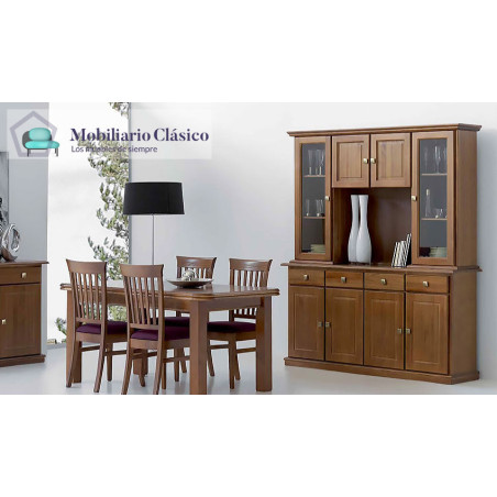 Aparador librería fabricado en madera Ref MCJI10077