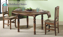 Silla de estilo provenzal fabricada en madera de pino Ref MCJI10079