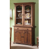 Aparador con vitrina fabricado en madera de Pino Ref MCJI10084