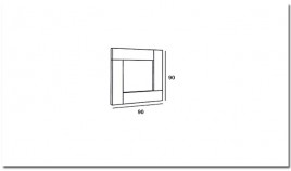 Espejo Recibidor lacado Ref MCL98000