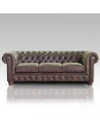 Sofás piel clásicos en mobiliarioclasico.es